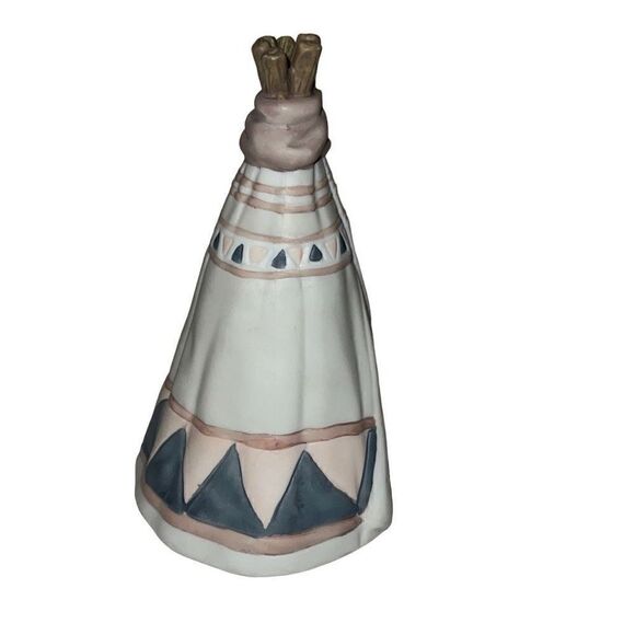 House of Lloyd Christmas Around the World Native American TeePee Tent Vintage - Picture 4 of 6